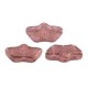 Les perles par Puca® Delos kralen Light rose opal bronze 71200/15496